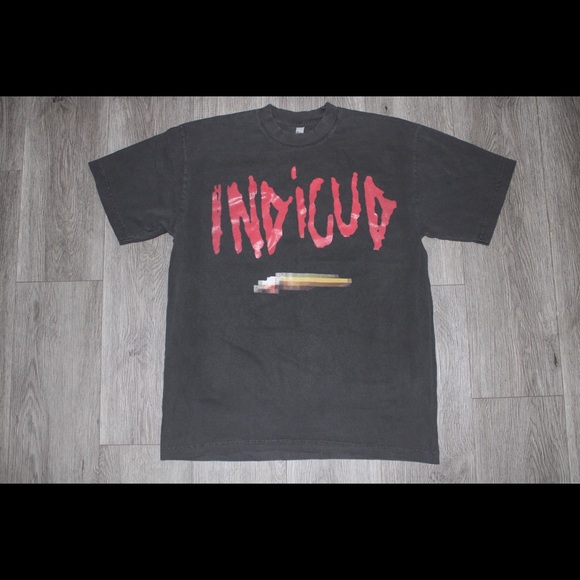 KID CUDI INDICUD SHIRT BRAND NEW STYLEZ L.A. MAN ON THE MOON DTG VINTAGE LOOK - Picture 4 of 6